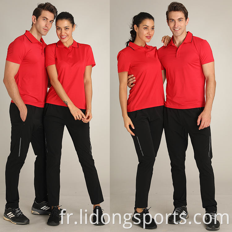 Oem wholesale chine haute qualité polyester plaine t-shirt imprimer femme hommes polo t-shirts blancs impression personnalisée